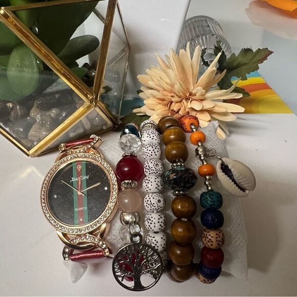 Women’s watch. 5pcs set - Picture 2 of 4